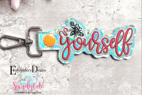 Bee Yourself ITH Keychain