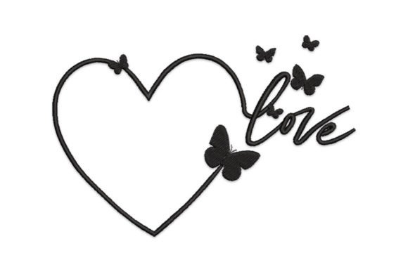 Butterfly Heart: A Craft Fair-Ready Embroidery Design