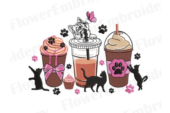 Cats and Coffee Cups