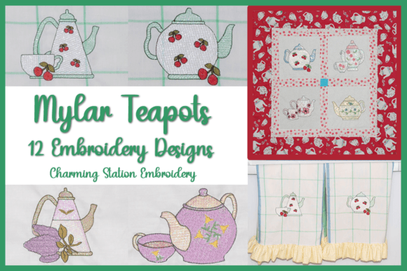 Mylar Teapots: Sparkle That Sells at Craft Fairs