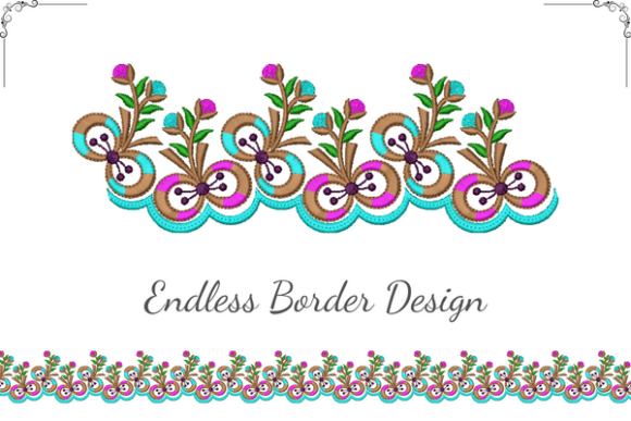 Stylish Intricate Border