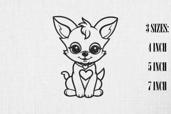 Valentine Cute Chihuahua